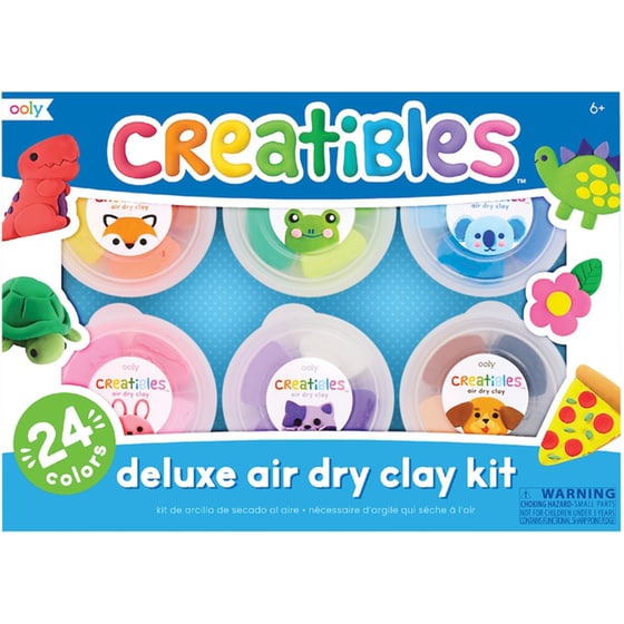 Πηλός Ooly Creatibles Deluxe Air Dry Clay Kit image 0