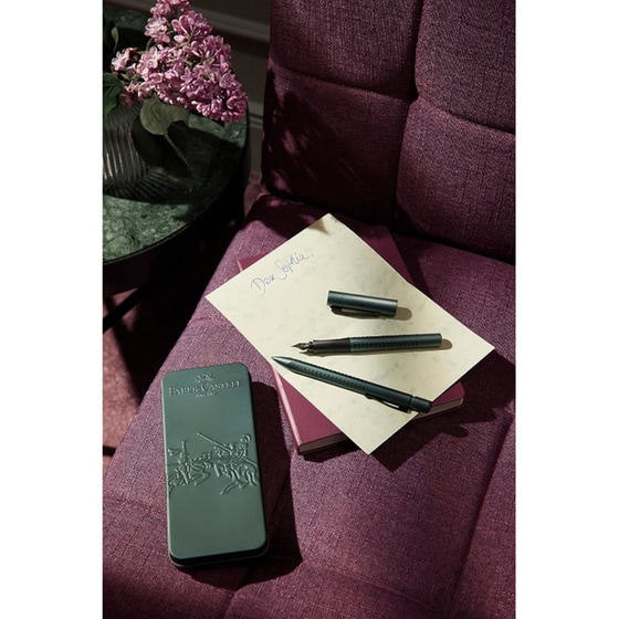 Σετ Δώρου Στυλό & Πένα Grip Faber Castell Κυπαρισσί (3 Τεμάχια) image 4