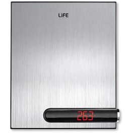 Ηλεκτρονική Ζυγαριά Κουζίνας LIFE Libra 3D έως 5 kg Ασημί