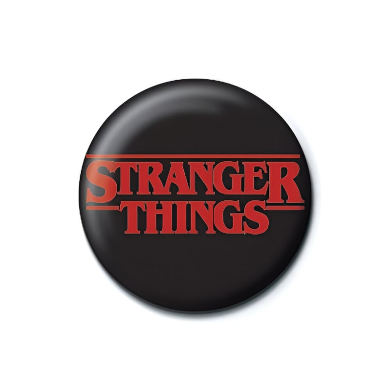 Κονκάρδα Pyramid Stranger Things Logo - Κόκκινη/Μαύρη