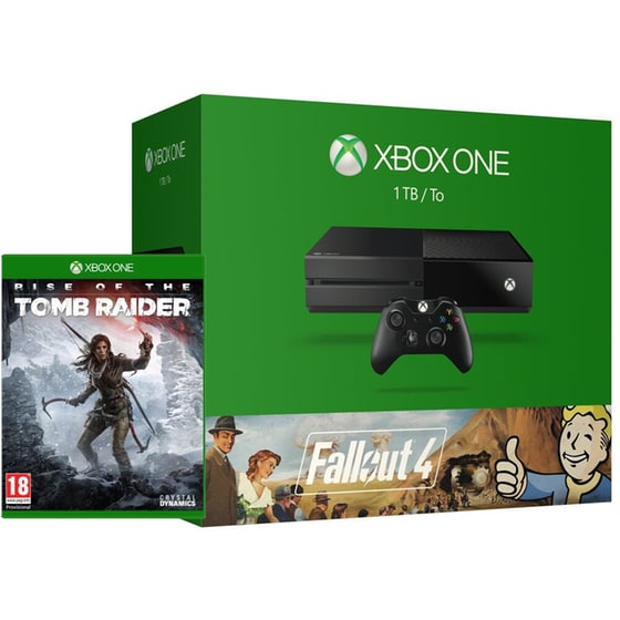 Microsoft Xbox One - 1TB & Fallout 4 & Fallout 3 & Rise of the Tomb Raider image 0