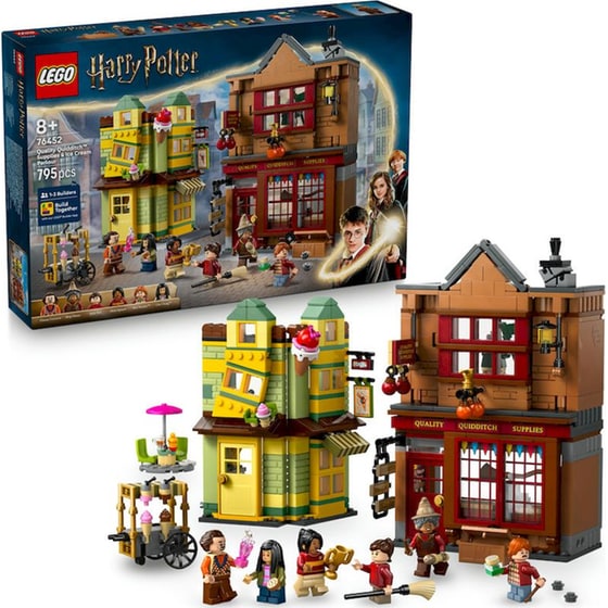 LEGO® Harry Potter Quality Quidditch™ Supplies & Ice Cream Parlour (76452) image 1