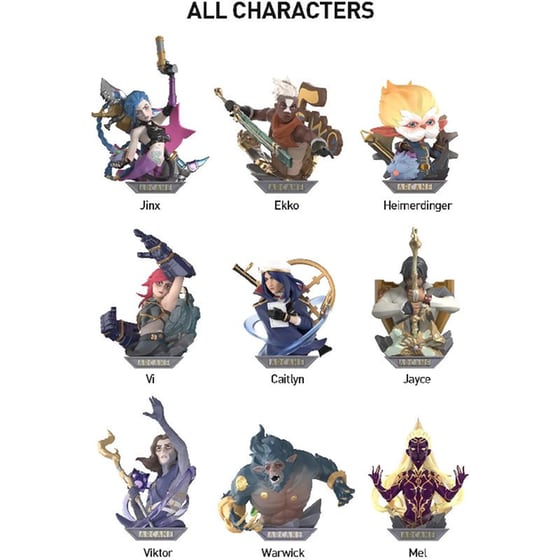 Φιγούρα Pop Mart League of Legends: Arcane Series Blind Box image 1