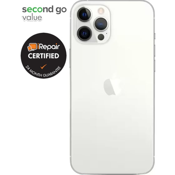 Μεταχειρισμένο Apple iPhone 12 Pro Max 128GB Silver second go value Certified by iRepair image 3