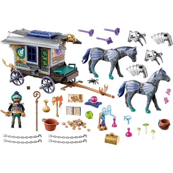 PLAYMOBIL® Novelmore Violet Vale - Εμπορική Άμαξα (70903) image 1