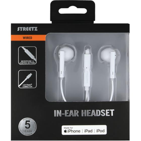Ακουστικά Handsfree Deltaco Streetz HL-390 - Λευκό image 1