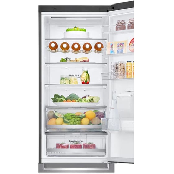 LG GBF72PZDMN Total No Frost 383 Lt Platinum Silver Ψυγειοκαταψύκτης image 6