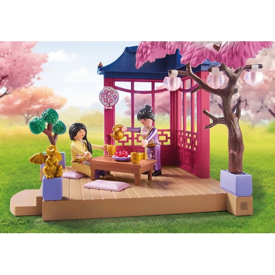 Playmobil Ασιατικός Κήπος Με Κιόσκι Και Πάντα (71762) image 1