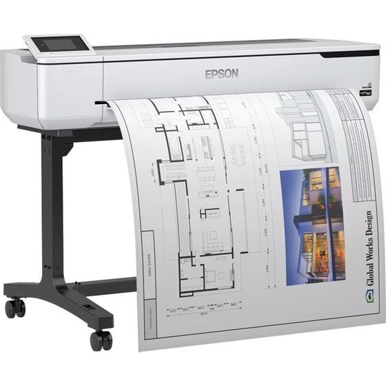 Epson SureColor SC-T5100 Έγχρωμος Εκτυπωτής Plotter με WiFi και Stand image 1
