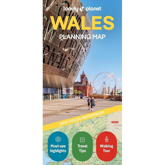 Lonely Planet Wales Planning Map image 0