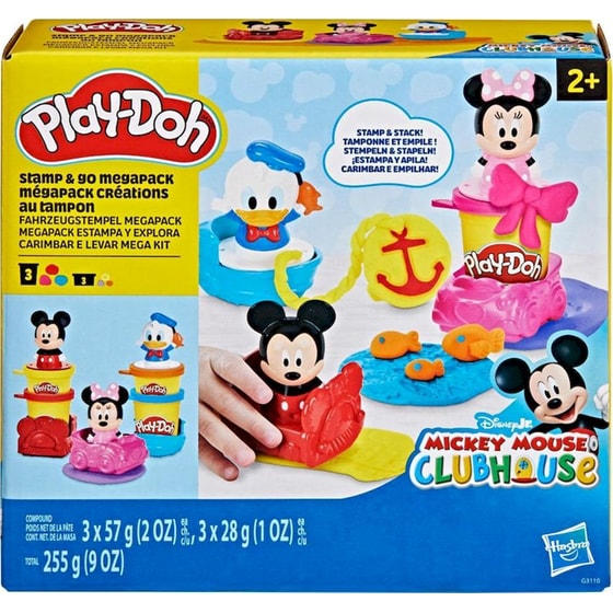 Hasbro Play-Doh Disney Junior Stamp & Go Megapack (G3110) image 0