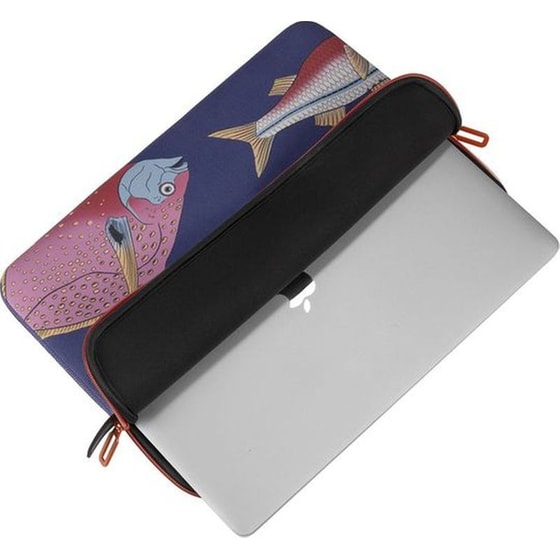 Τσάντα Laptop Schizzo Pesci 15.6" - Μπλε image 6