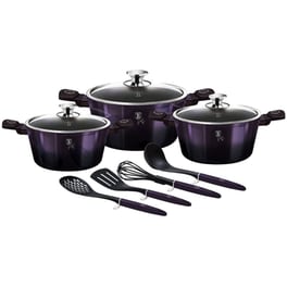 Σετ Μαγειρικά Σκεύη BERLINGER BH-7141 10 τμχ Μωβ