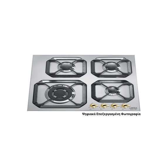 LOFRA HR S 6 G0/GA00 60 cm Inox Εστία Αερίου Αυτόνομη image 3