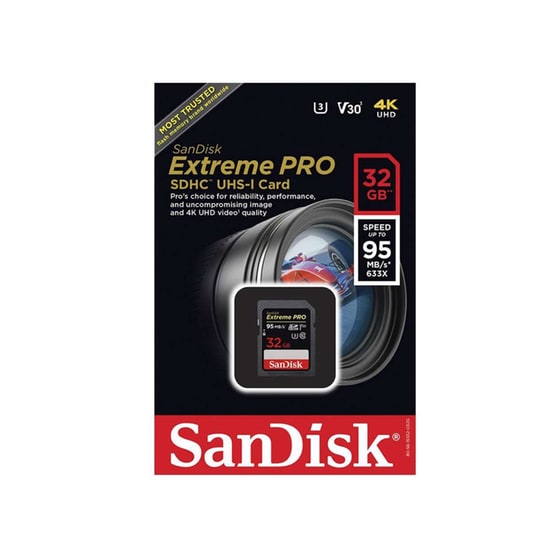 Κάρτα μνήμης SDHC 32GB Class 10 SanDisk Extreme Pro - SDSDXXG-032G-GN4IN image 1
