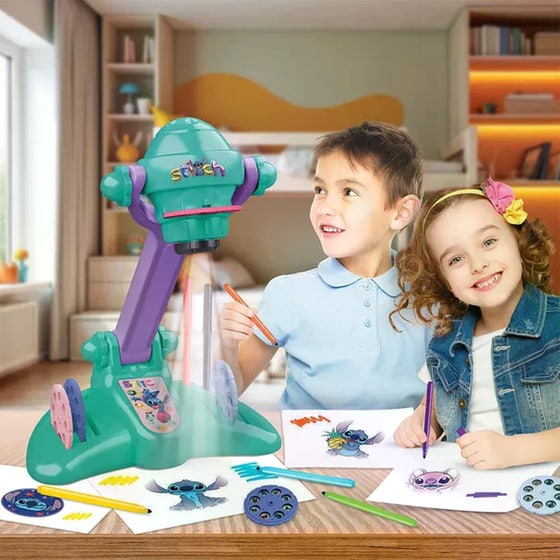 Προτζεκτορας Ζωγραφικής Happihobbi Stitch image 3