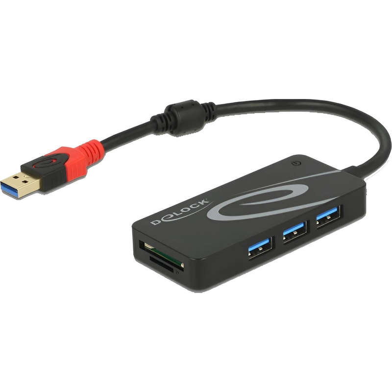 DeLock 62899 USB Hub 5-Port USB 3.2 συμβατό με USB-A