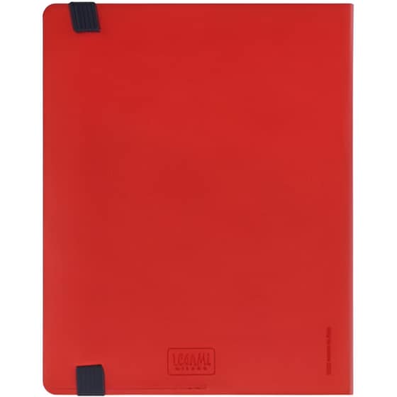 Σημειωματάριο Legami My Notebook Καρέ Κόκκινο Medium (1 Τεμάχιο) image 4