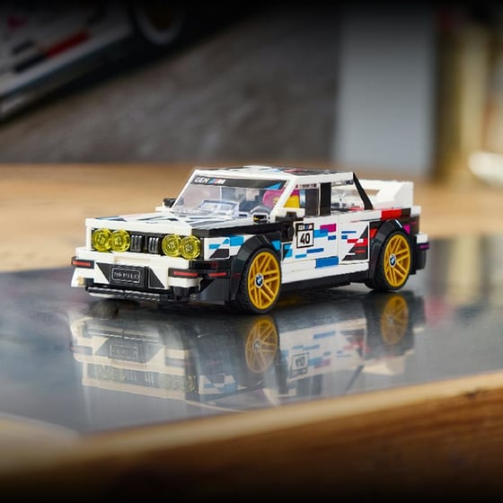 LEGO® Speed Champions BMW M3 (E30) Toy Car Kit (77263) image 1