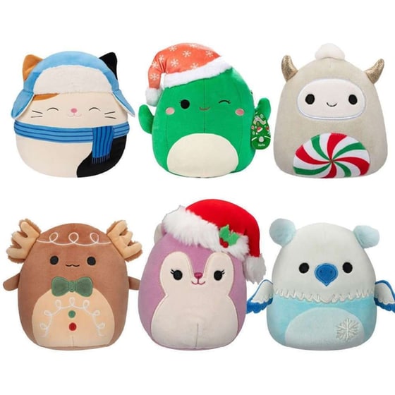 Λούτρινο Squishmallows Xmas W1B σε 6 Σχέδια (19cm)  - Τυχαία Επιλογή Σχεδίου image 6