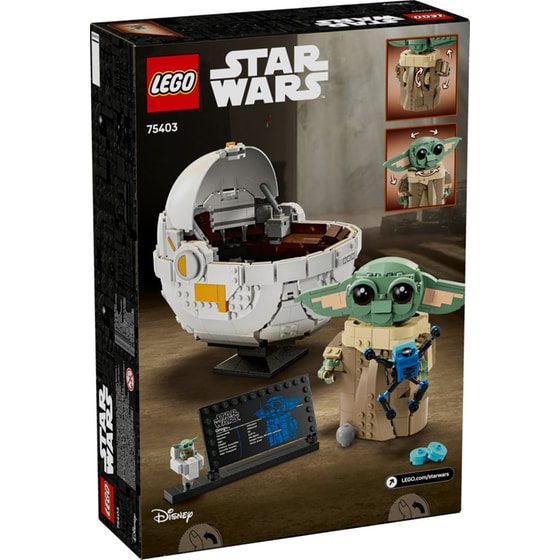 LEGO® Star Wars™ Grogu™ with Hover Pram (75403) image 5