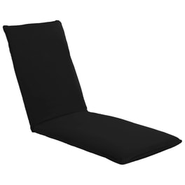 Ξαπλώστρα VidaXL από Ύφασμα Oxford 175x56x10 cm - Μαύρη