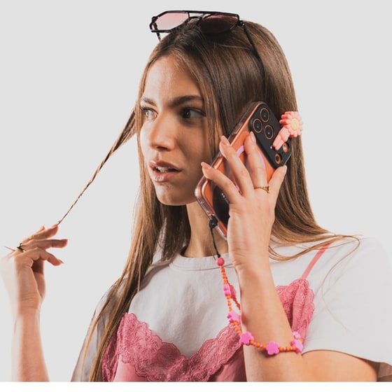 Case&Me Bijoux Bracelet Λουράκι Καρπού για Universal smartphone - Flower 1 image 1