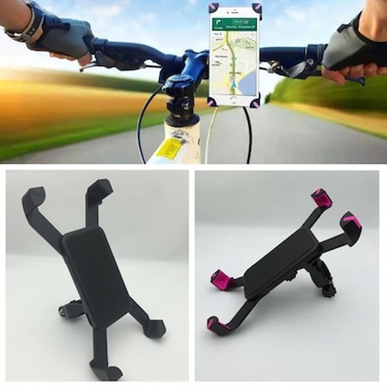 Universal Grip Βάση Στήριξης Ποδηλάτου - Μηχανής Για 3,5 - 7 Ιντσών Smartphone - Gps image 1