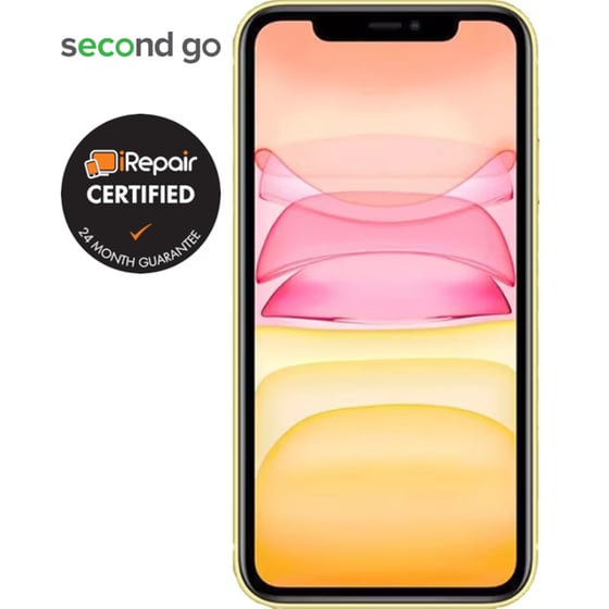 Μεταχειρισμένο Apple iPhone 11 256GB Yellow second go Certified by iRepair image 2