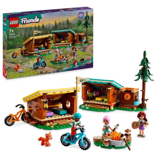 LEGO® Friends Adventure Camp Cozy Cabins (42624) image 9