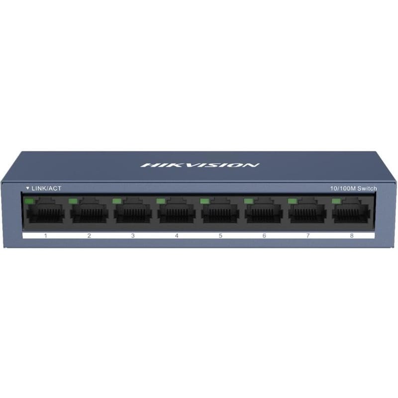 HIKVISION Hikvision DS-3E0108D-O Network Switch Unmanaged L2 8-Port SOHO