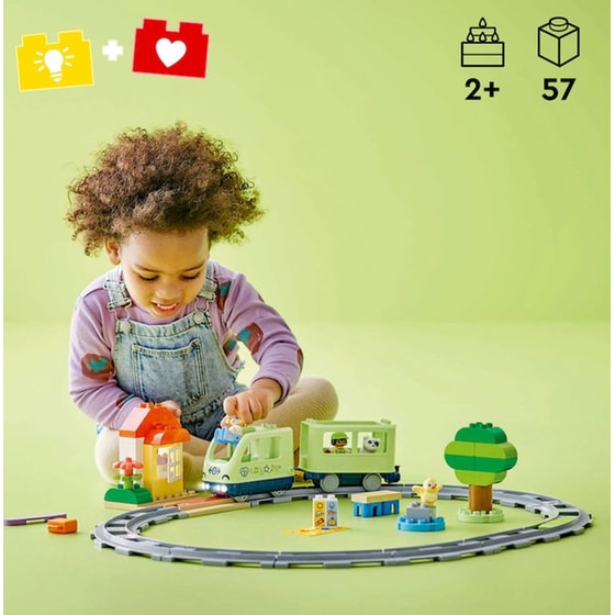 LEGO® DUPLO® Town Διαδραστικό Τρένο για Περιπέτειες (10427) image 1