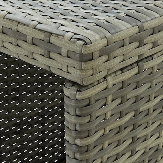 Vidaxl Σετ Επίπλων Μπαρ Κήπου 5 Τεμ. Γκρι Συνθετικό Ρατάν Με Μαξιλάρια image 2