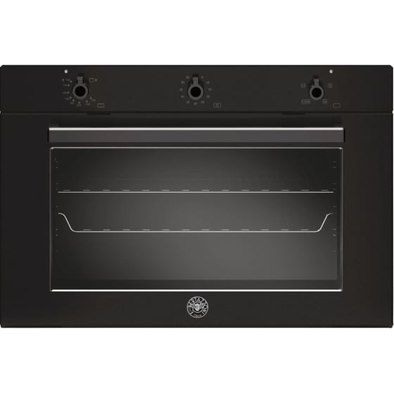 BERTAZZONI F905PROGKN(GPL) 88 Lt Μαύρο Εντοιχιζόμενος Φούρνος Άνω Πάγκου Υγραερίου image 0
