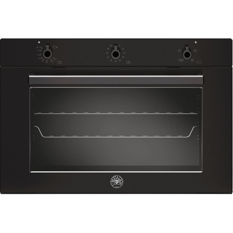 BERTAZZONI BERTAZZONI F905PROGKN(GPL) 88 Lt Μαύρο Εντοιχιζόμενος Φούρνος Άνω Πάγκου Υγραερίου