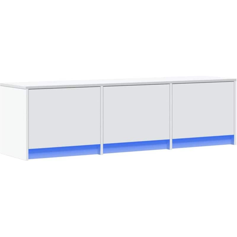 Έπιπλο Τηλεόρασης VidaXL με LED 140 x 34 x 40 cm - Λευκό