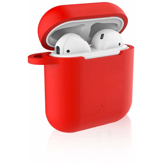 Θήκη Ακουστικών Celly Sport για Apple AirPods - Κόκκινο image 2