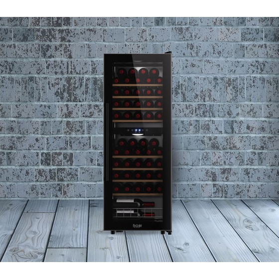 OMNYS WC-54DZ για 54 Μπουκάλια Μαύρο Συντηρητής Κρασιών image 1