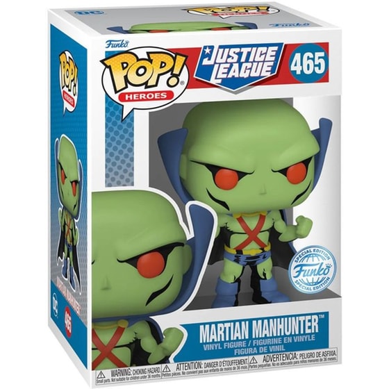 Funko Pop! Heroes - DC Heroes - Justice League - Martian Manhunter #465 image 1
