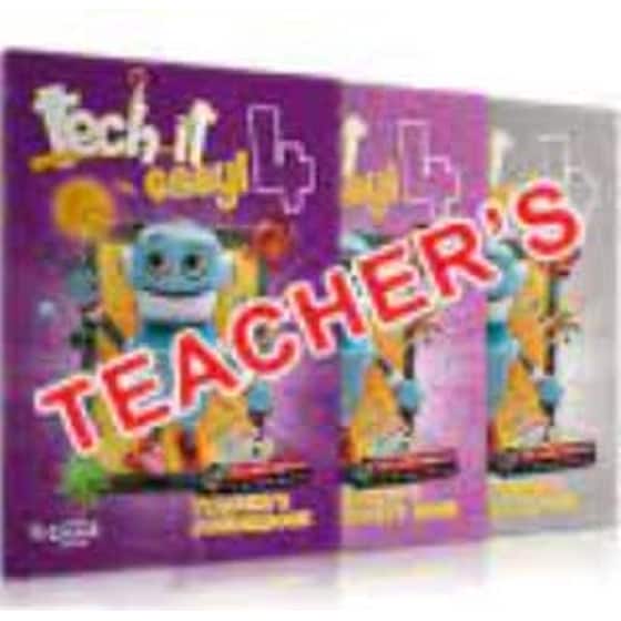 Tech It Easy 4 - Πλήρες πακέτο Teacher's (+ I- Book + Revision Book) image 0