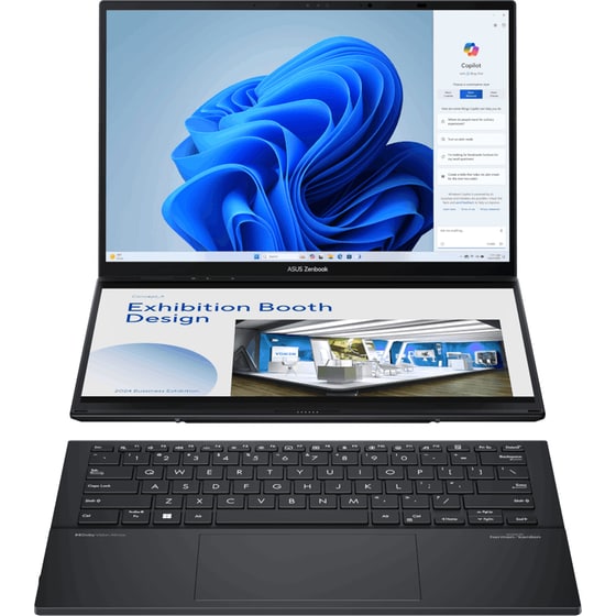Asus ZenΒook Duo UX8406MA-OLED-PZ192X 14'' 3K OLED (Core Ultra 7-155H/16GB/1TB SSD/Arc Graphics/Win11Pro) Laptop image 6