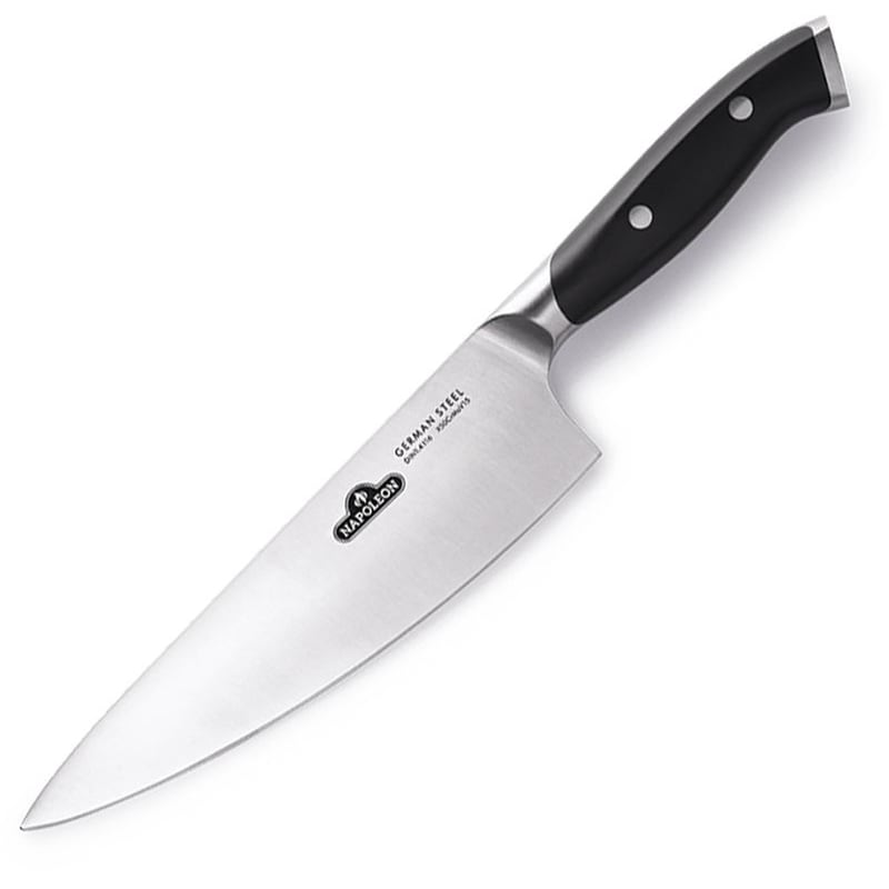 Μαχαίρι Napoleon Chef Knife 55211 Ανοξείδωτο Ατσάλι 20 cm – Μαύρο