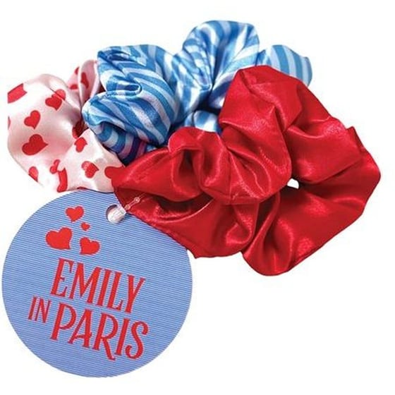 Σετ Λαστιχάκια Μαλλιών Gim Emily in Paris (3 Τεμάχια) image 0