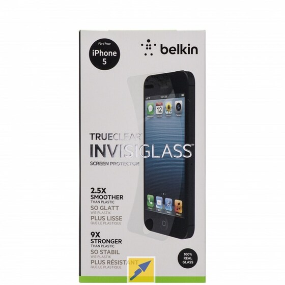 Μεμβράνη οθόνης iPhone 5/5s/5c - Belkin TrueClear InvisiGlass F8W355VF image 1