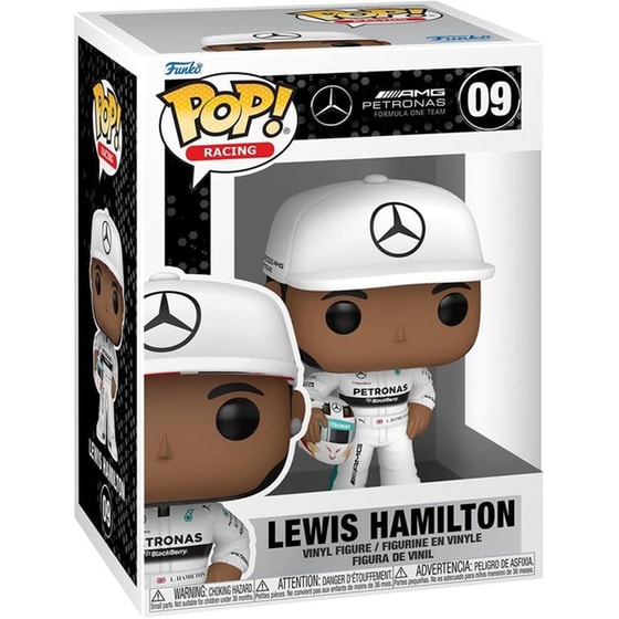 Funko Pop! Racing - Racing - Mercedes - Lewis Hamilton with Helmet #09 image 2