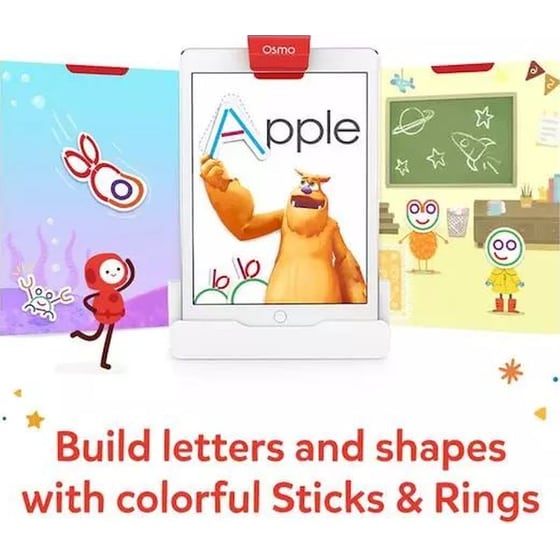 Little Genius Sticks & Rings Ηλεκτρονικό Επιτραπέζιο Εκπαιδευτικό Παιχνίδι Γνώσεων (Osmo) image 1