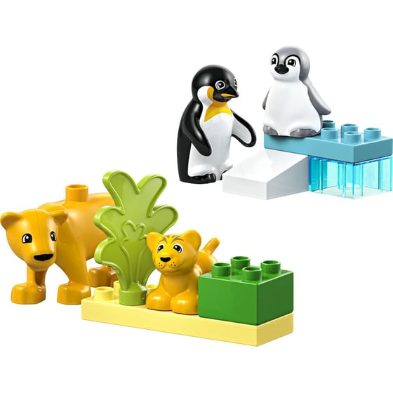 LEGO® DUPLO® Οικογένειες Άγριων Ζώων Πιγκουίνοι & Λιοντάρια (10442) image 5