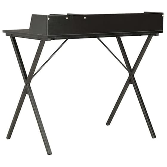 Γραφείο Μελέτης VidaXL από Μοριοσανίδα 80x50cm - Μαύρο image 4