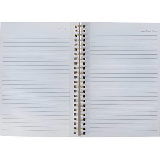 Σημειωματάριο Σπιράλ Coolbee 14.7x21 cm Γκρι (1 Τεμάχιο) image 1