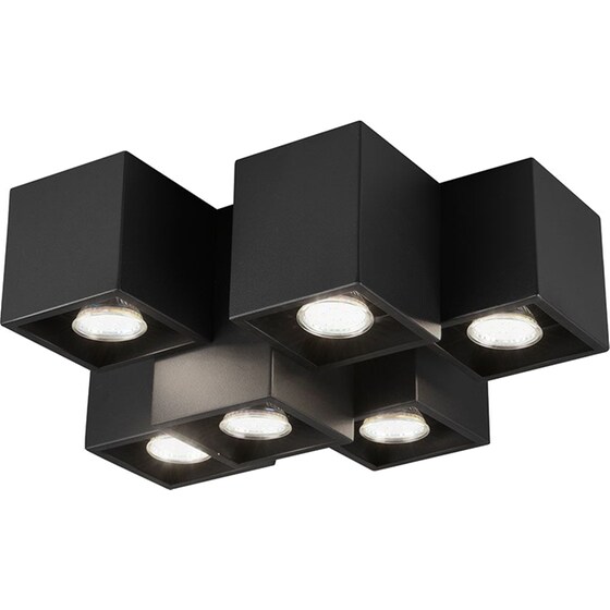 Σποτ Οροφής Trio Lighting Fernando 6xGU10 Μεταλλικό - Μαύρο image 3